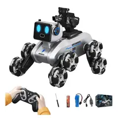 GENERICO - Perro Robot Control Remoto Lanzador De Agua Gel Lanza