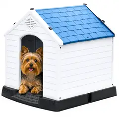 GENERICO - Casa Para Perro Mediano Exterior Resistente Impermeable Talla M