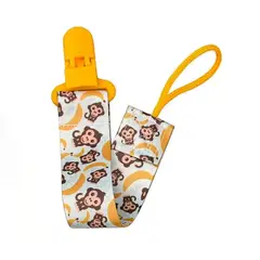 GENERICO - Porta Chupete De Cinta Clips De Tela Para Bebe Afirma Tete