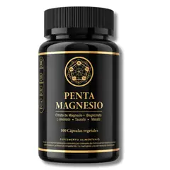 GENERICO - Penta Magnesio 5 Formas – Citrato, Bisglicinato, Treonato, Taurato y Malato