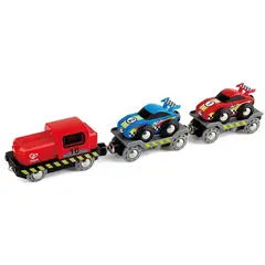 HAPE - Transporte de coches de carreras - Enganche Magnético