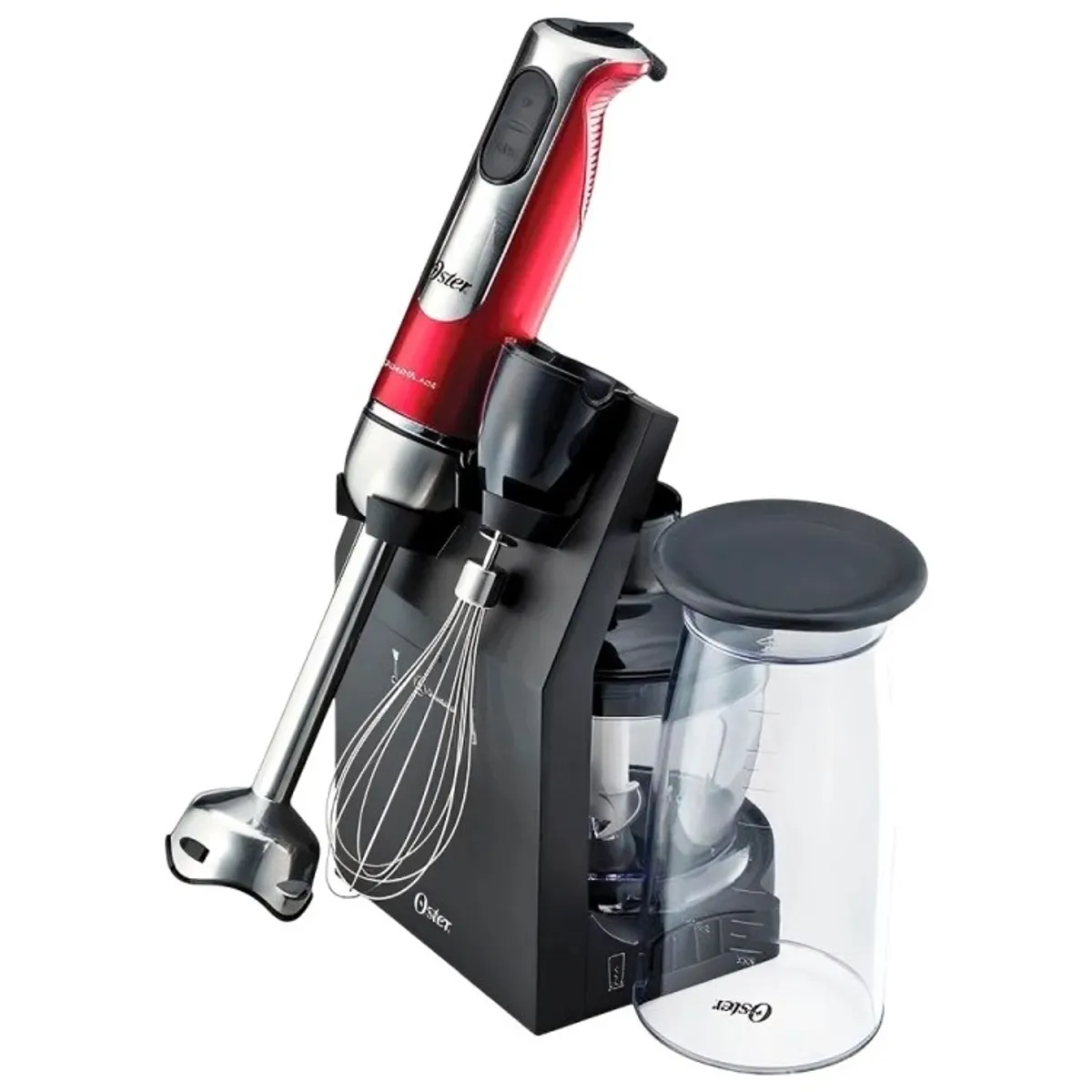 OSTER - Batidora Oster® de Inmersión con Accesorios FPSTHB2801 051 Rojo
