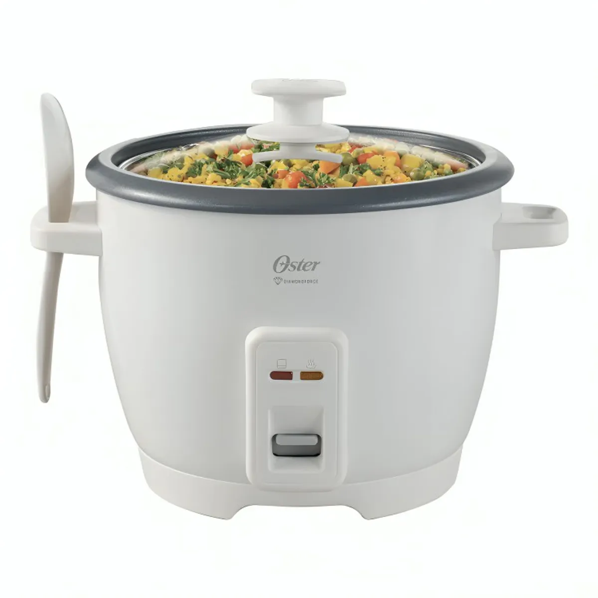 OSTER - Arrocera Oster®  de 7 Tazas con DiamondForce CKSTRCB7DFWHT