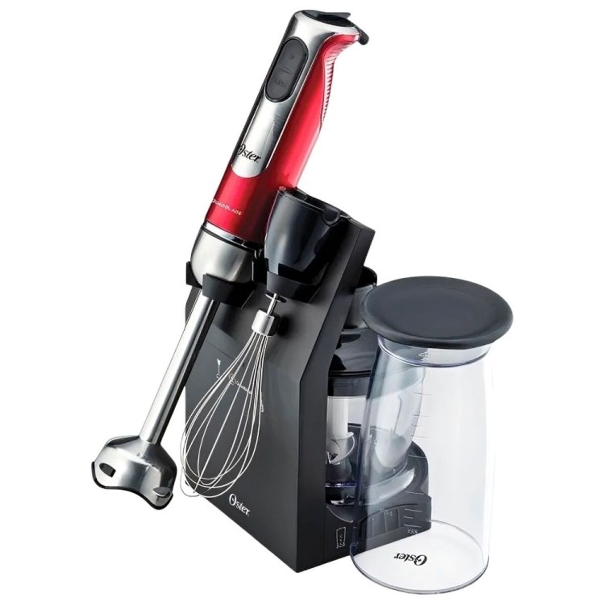 OSTER - Batidora Oster® de Inmersión con Accesorios FPSTHB2801 051 Rojo