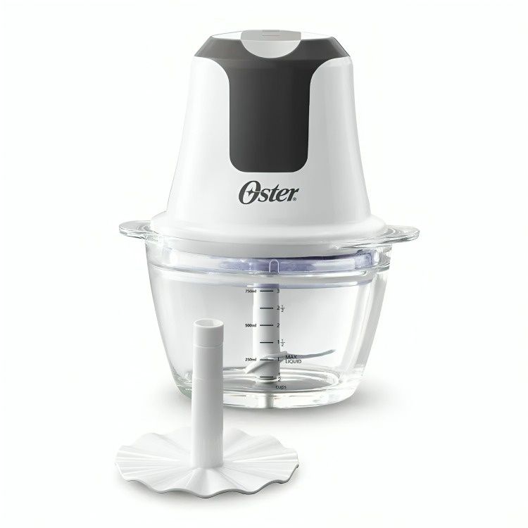 OSTER Mini Picadora Oster®  250 W 3 Tazas con Bowl de Vidrio FPSTFP3340