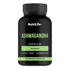 EMETRES - Ashwagandha Para Entrenar Nutrilife+ 60 Capsulas Adaptógenos Naturales
