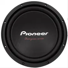 PIONEER - TS-W312D4 Subwoofer Champion Series 12" Doble Bobina 1600W / 500W RMS 4 Ohm DVC
