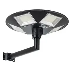 GENER - Foco ufo Solar 500w Sensor Movimiento Exterior estructura Negro