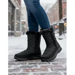 NSCOMPANY - Botines Impermeables Con Chiporro Botas de dama Invierno F1625 2-2