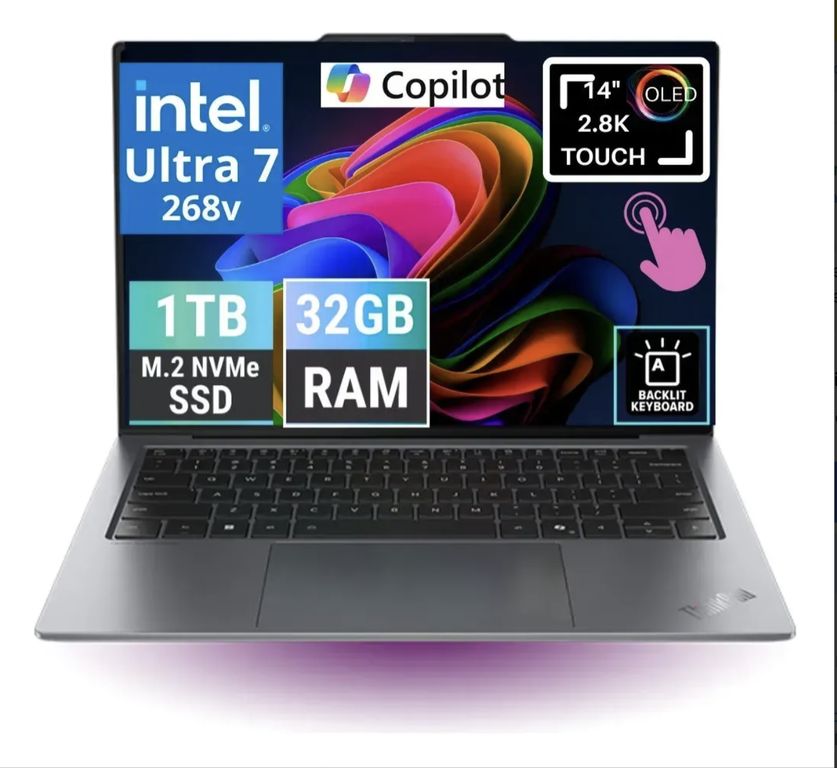 Thinkpad X9 Aura 14 2.8k Oled 7 268v 1tb/32gb Touch