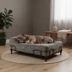 GENERICO - Cama Ortopedica Para Perros Donnas Huge con base SoHo M