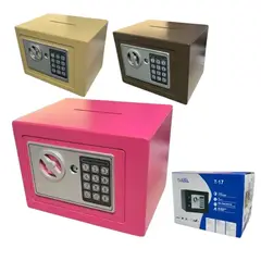 GENERICO - Caja Fuerte Digital Pequeña con Ranura Multiuso Modelo T-17