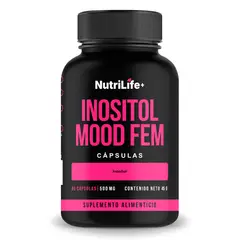 EMETRES - Inositol Cápsulas Nutrilife+ Suplemento Equilibrio Hormonal 90 Caps