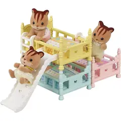 SYLVANIAN FAMILIES - Triple Bunk Beds Camarote 5741 Juguete