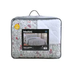 MASHINI - Plumon Quilt Sherpa Citron Estampado 2 Plazas 220x240