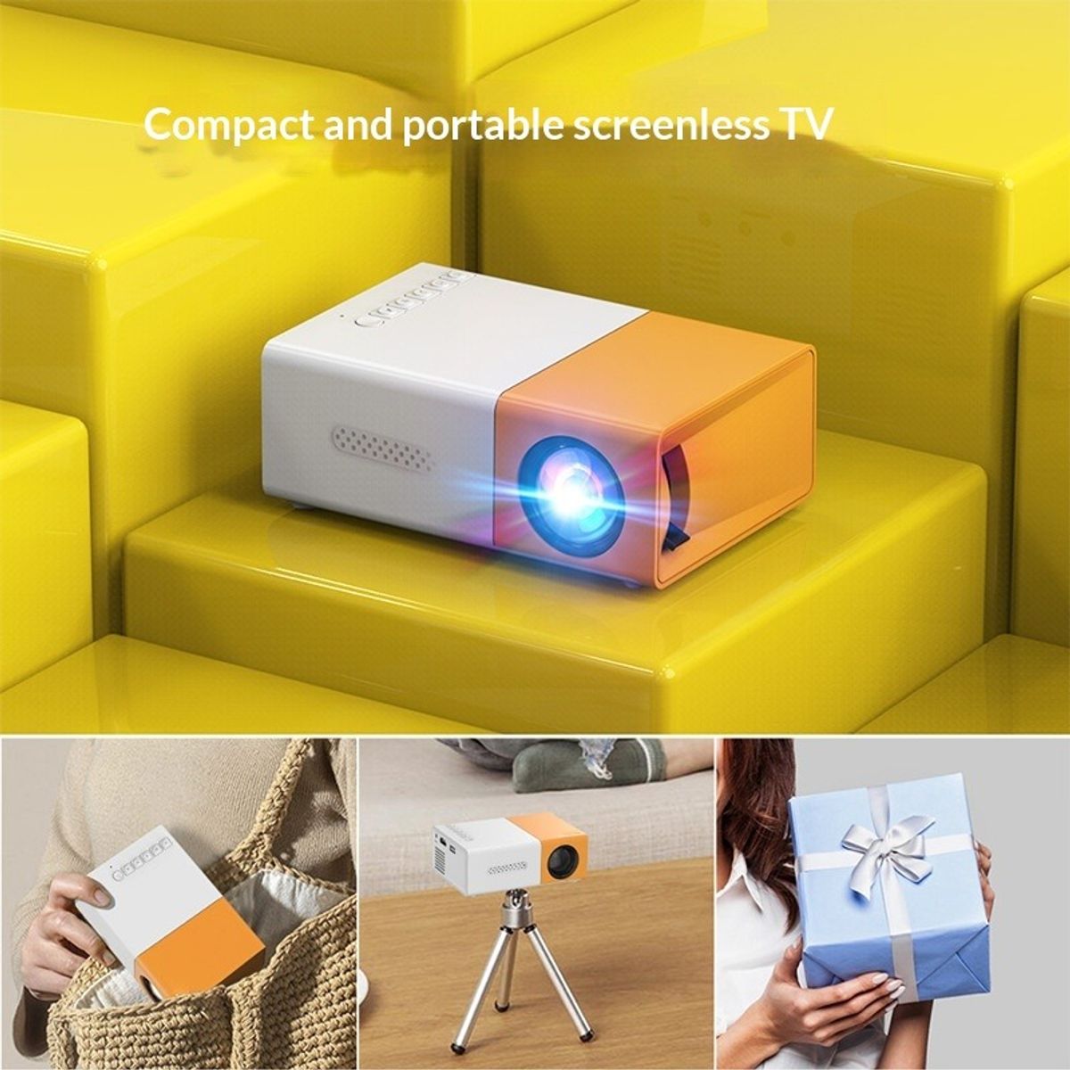 GENERICO - Proyector Alta Definicion con Gimbal Integrado