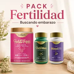 MUYMA - Pack Fertilidad inositol fertifem, Fertimen Y Maquíb9 parejas