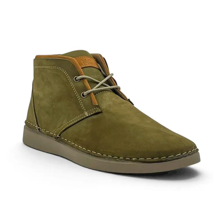 Botín Hombre Cuero Casual