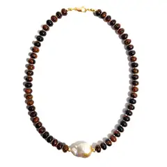 GENERICO - Collar de Obsidiana Caoba MAVIS