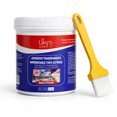 GENERICO - Tapa Goteras 1kg Sellador Adhesivo Líquido Transparente