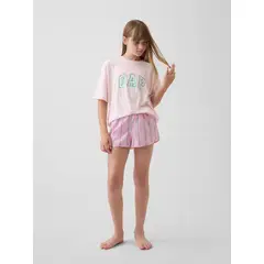 GAP - Pijama Niña Logo Rosado