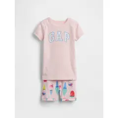 GAP - Pijama Toddler Niña Logo Rosado