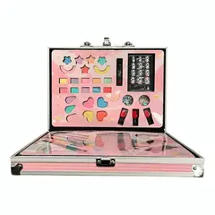 GENERICO - Kit de maquillaje infantil de unicornio en maleta