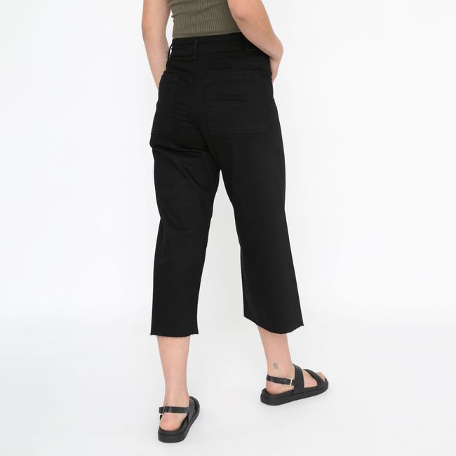 ONLY - Jeans Mom Cropped Tiro Alto Mujer Only