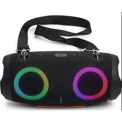 GENERICO - Parlante Portátil Bluetooth XTRMM4 Mini RGB Radio FM TF USB
