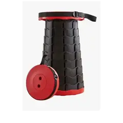 IRM - Taburete Plegable Portátil De Plástico Retráctil Silla