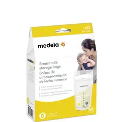 MEDELA - PACK 25 BOLSAS 180ML PARA LECHE MATERNA