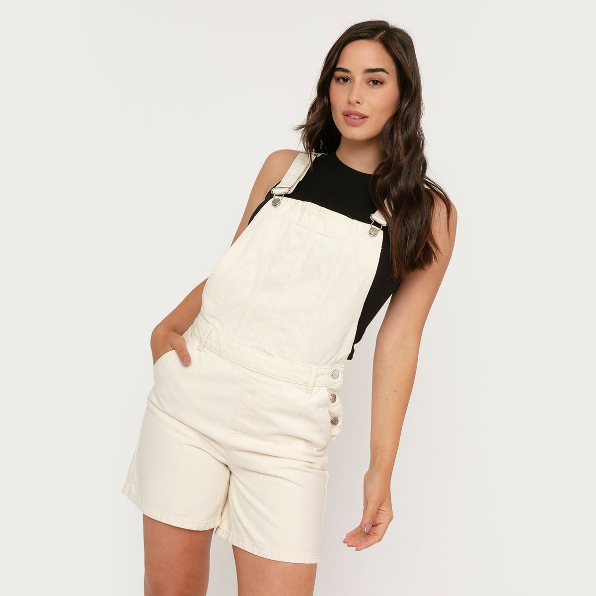 ONLY - Jardinera Short Mujer