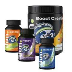 DUN - Pack Creatina Creapure® + Omega 3 + Mix Magnesio Bisglicinato Vitamina D Zinc Dun®