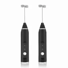 MOVI - Pack 2 Batidores de Café y Espumadores de Leche Eléctricos USB