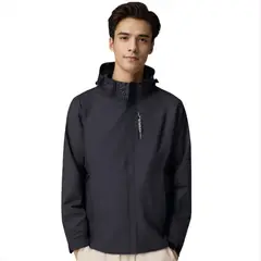 KOKILA - Corta Viento Impermeable Con Malla Hombre Ultraligera