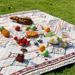 GENERICO - Mantas De Pícnic Impermeable Enrollable Para Playa Camping