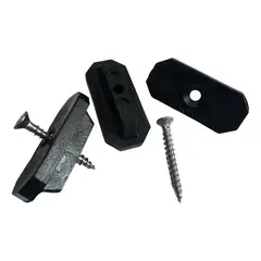 KUANGYE - Clips Fijación Piso Deck Wpc 100 Und Con Tornillos