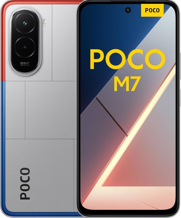XIAOMI Celular POCO M7 Batería masiva de 7000 mAh Snapdragon 685 NFC 6 GB + 128 GB