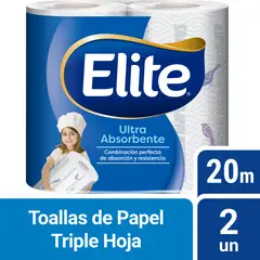 ELITE - Toalla de Papel Deco Maxi Rollo 2 un 20 mt