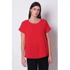 WADOS - BLUSA MANGA CORTA ESCOTE REDONDO