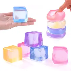 GENERICO - Cubo Antiestrés Sensorial Squishy Suave Juguete Fidget Por Unidad