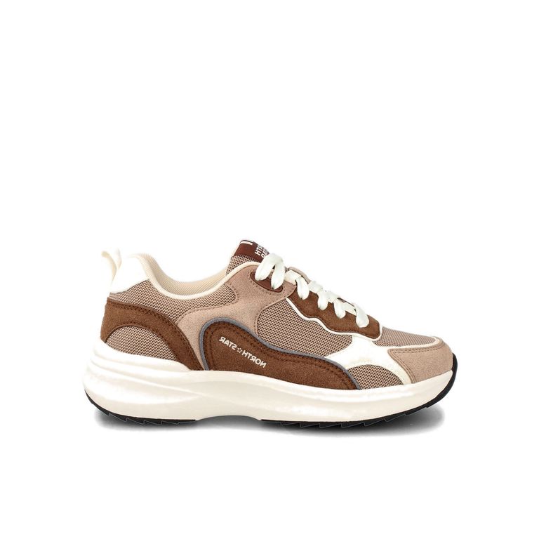 Zapatilla Mujer Sokudo Café