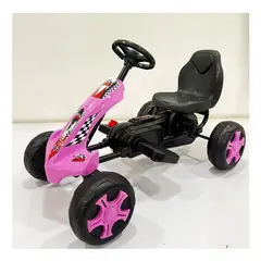 AUCKLAND OUTDOOR - Auto Batería Go Kart Eléctrico Infantil Volt Rosa