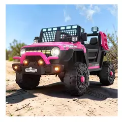 AUCKLAND OUTDOOR - Auto Batería Jeep Eléctrico Infantil 12V Control Blaze Rosa