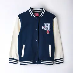 HELLO KITTY - Chaqueta Bomber College Niña Back Print Azul