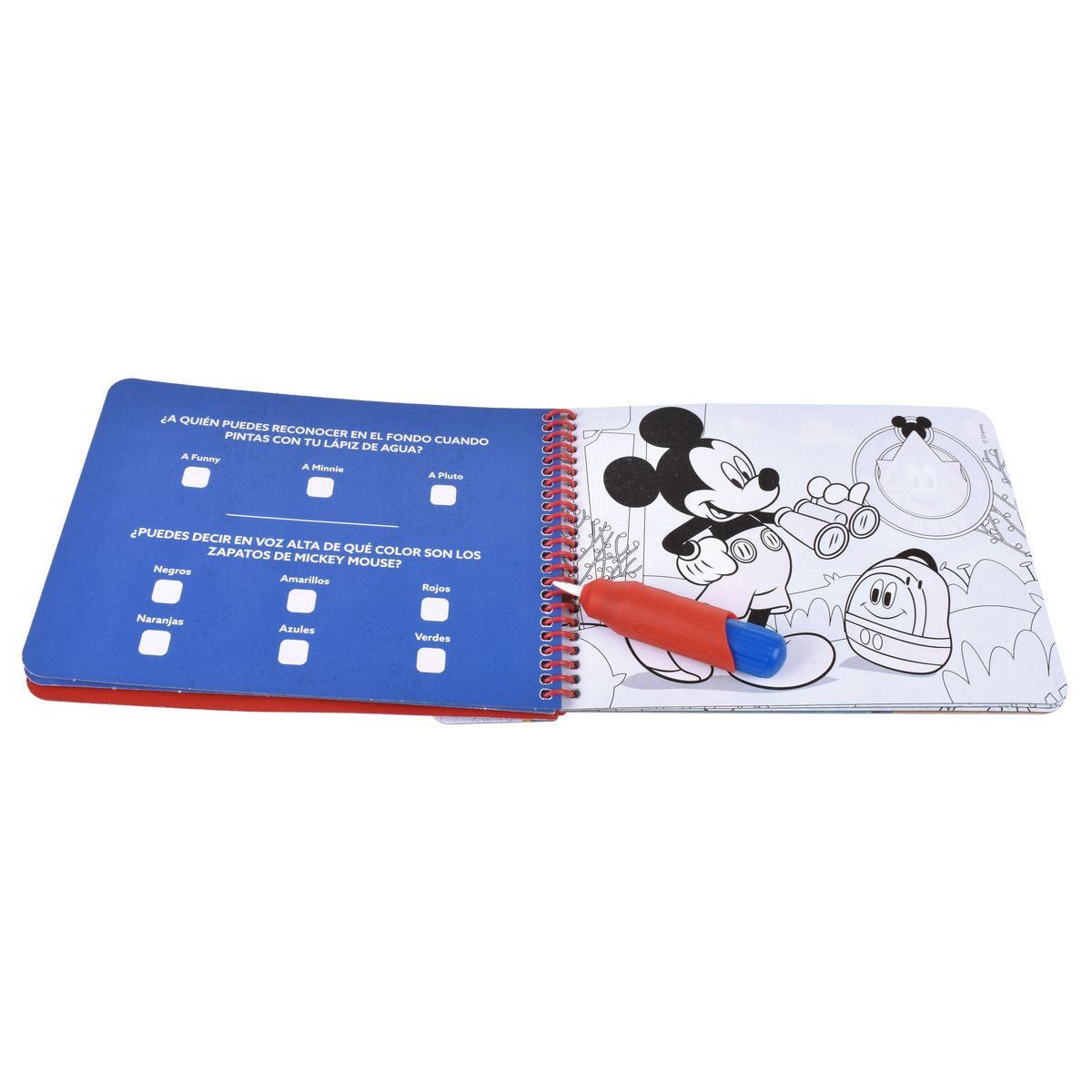 LIBRO ACTIVIDADES CON LAPIZ MAGICO PARA PINTAR CON AGUA - MICKEY, marca DISNEY - Foto Principal