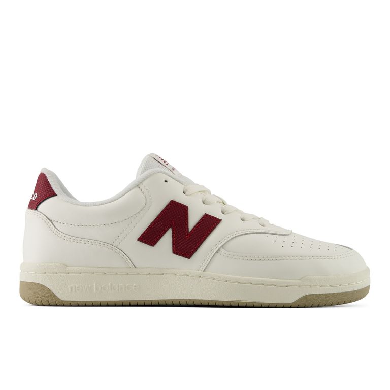 Zapatillas Urbanas Hombre 80 Blanca/Roja