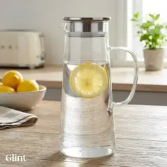 GLINT - Jarro de Agua de Vidrio Jugo Bebida Líquidos 1.4 LGlint