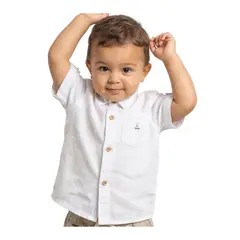 EXCEPTION - Camisa Algodón Lino Bebé Niño
