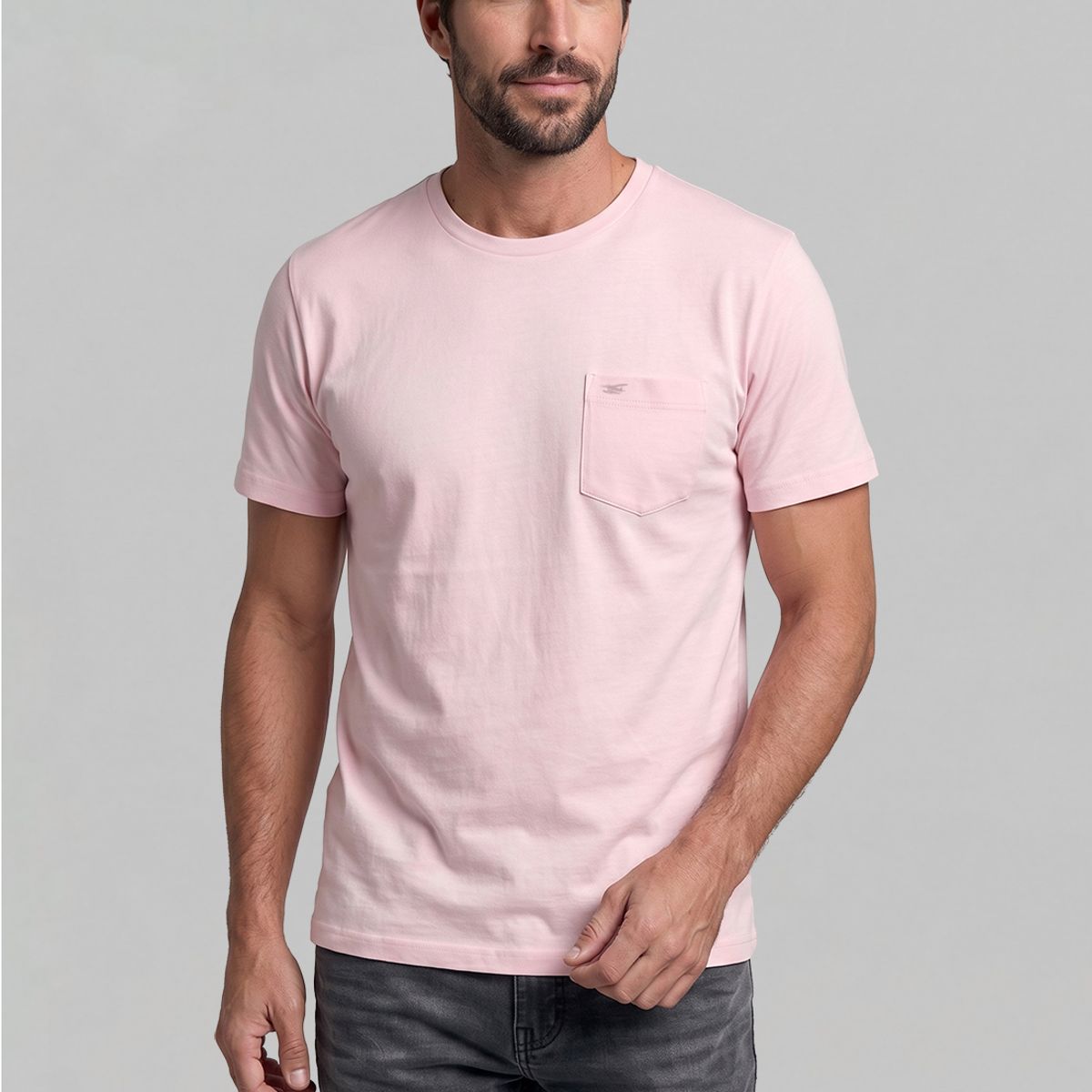 FEROUCH - Polera Houston Lt Pink Fw26 Ferouch